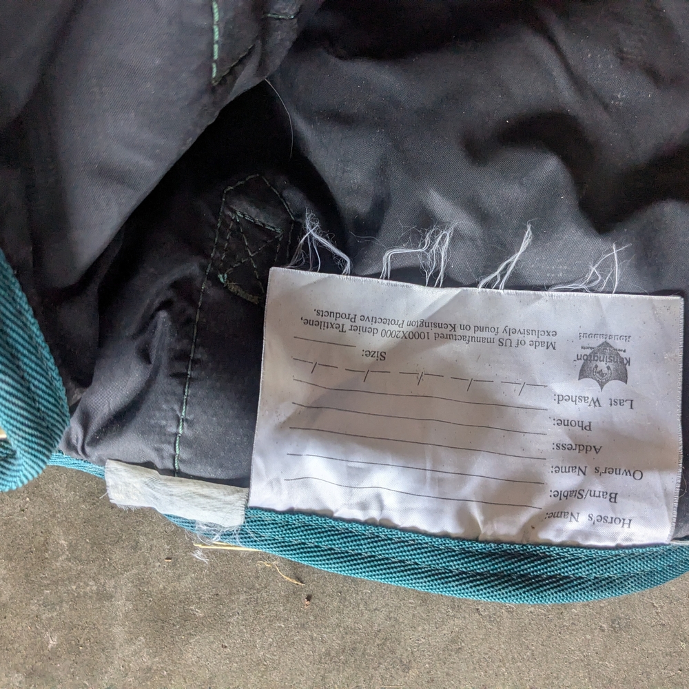 Kensington Horse Fly Sheet Blanket Size 76 - Picture 4 of 9